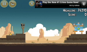 Game - Banner advertisement example