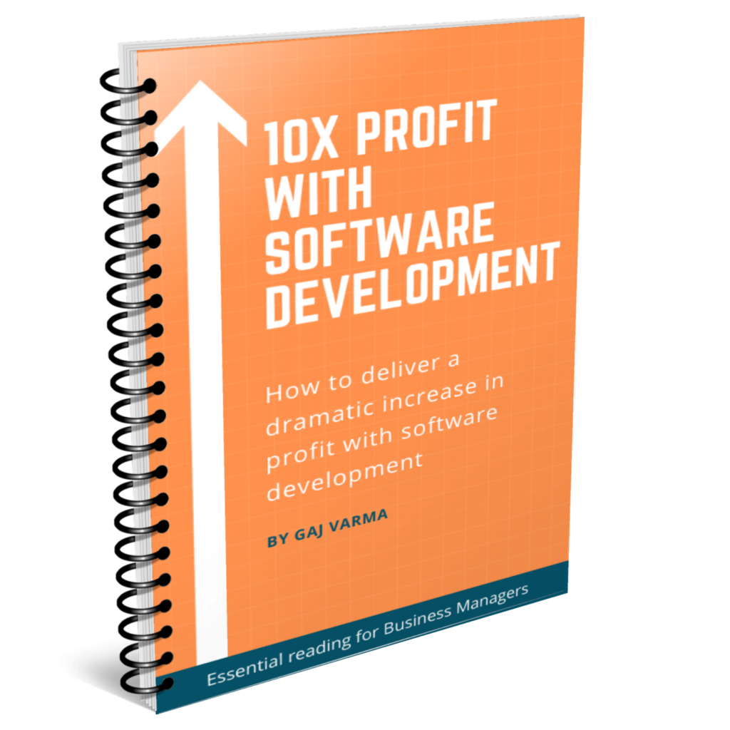 10x Profit with Software Development 3d cover